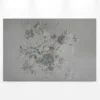 Leinwandbild Florales Muster, grau, 90x60 cm DD120399