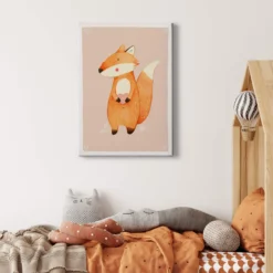 Leinwandbild Fuchs, orange, 50x70 cm DD123192