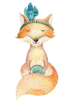 Leinwandbild Fuchs, orange, 50x70 cm DD123188