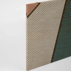 Leinwandbild Geometrische Formen, türkis, 90x60 cm DD120432
