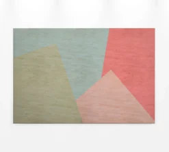 Leinwandbild Geometrische Formen, beige, 90x60 cm DD120510