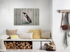 Leinwandbild Hund, braun, 90x60 cm DD120429
