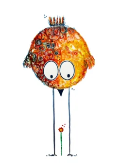 Leinwandbild Kasimir von Hagenmeyer, orange, 50x70 cm DD123193