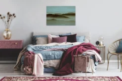 Leinwandbild Landschaft, grün, 90x60 cm DD120452