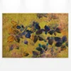 Leinwandbild Laubblätter, goldgelb, 90x60 cm DD120481