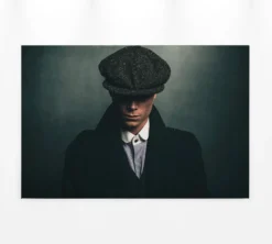 Leinwandbild Mann, schwarz, 90x60 cm DD120414