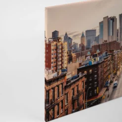 Leinwandbild New York, beige, 90x60 cm DD120325