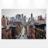 Leinwandbild New York, grau, 90x60 cm DD120324
