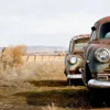 Leinwandbild Oldtimer, rostbraun, 70x50 cm DD123055