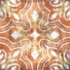 Leinwandbild Ornamente, terracotta, 50x50 cm DD123307