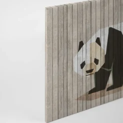 Leinwandbild Panda, weiß, 90x60 cm DD120427