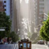 Leinwandbild Straßenbahn, San Francisco, 50x70 cm DD123127