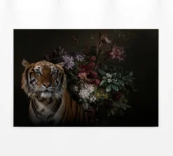 Leinwandbild Tiger, orange, 90x60 cm DD120387