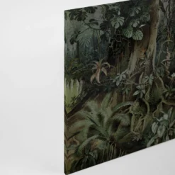 Leinwandbild Tropischer Dschungel, grün, 90x60 cm DD120393