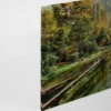 Leinwandbild Waldlandschaft, 90x60 cm DD120300