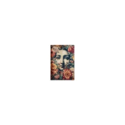 Leinwand Blooming Mona Lisa 30 x 45 cm
