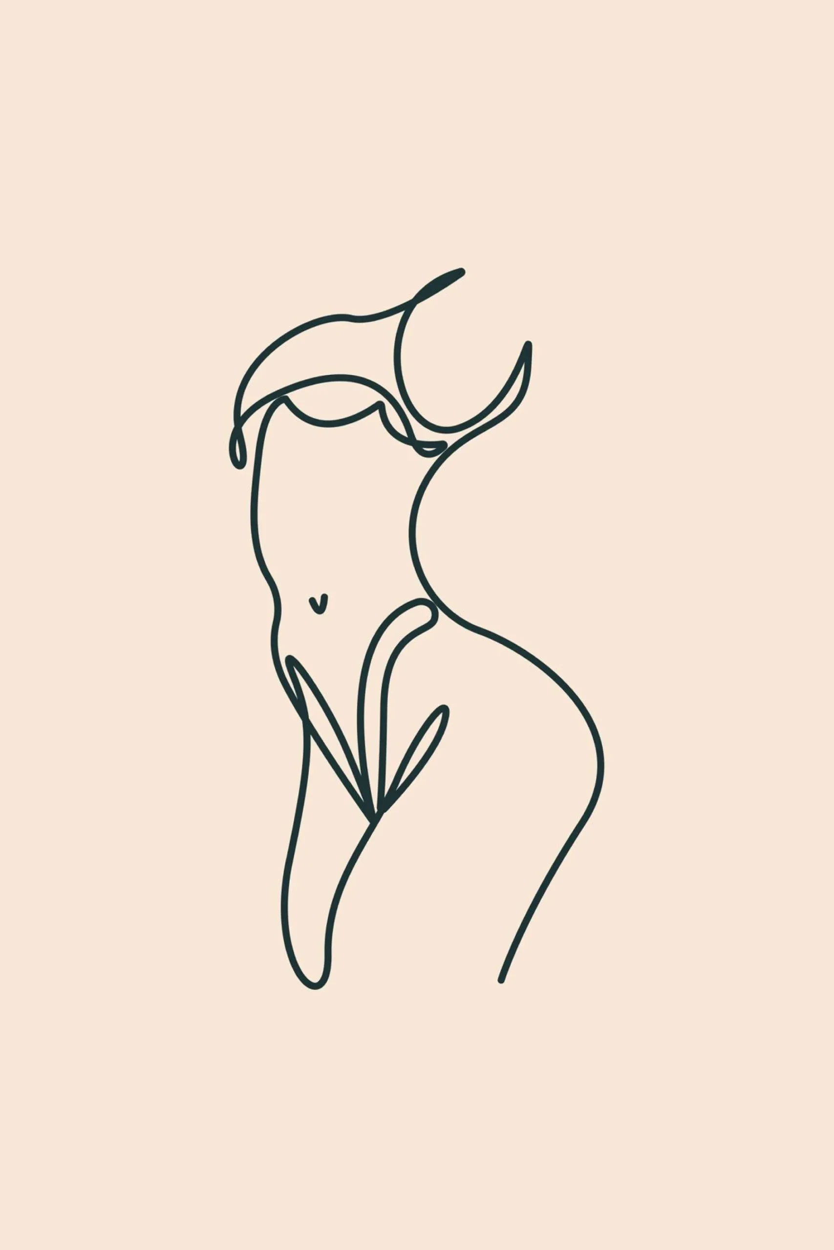 Leinwand Bodyline II 30 x 45 cm