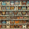 Leinwand Butterfly Box 50 x 40 cm