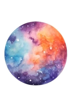 Leinwand Colourful Planet 30 x 45 cm