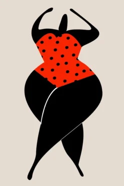 Leinwand Dancing In The Sun II 30 x 45 cm