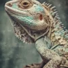 Leinwand Fancy Lizard 40 x 50 cm