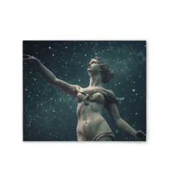 Leinwand Female Statue 50 x 40 cm