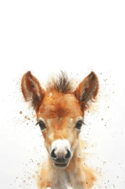 Leinwand Foal 30 x 45 cm