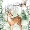 Leinwand Forest Freedom 40 x 60 cm