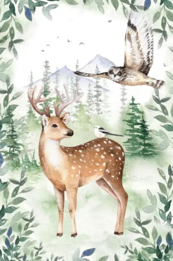 Leinwand Forest Freedom 40 x 60 cm