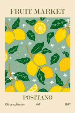 Leinwand Fruit Market III 30 x 45 cm