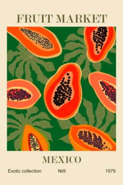 Leinwand Fruit Market II 30 x 45 cm