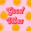Leinwand Good Vibes 30 x 45 cm