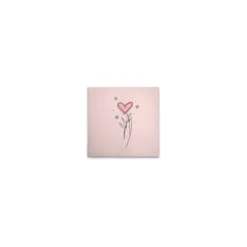 Leinwand Heartlines III 30 x 30 cm