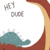Leinwand Hey Dude II 30 x 40 cm