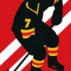 Leinwand IceHockey 30 x 45 cm