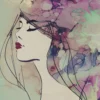 Leinwand Lady III 30 x 45 cm