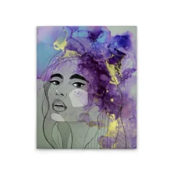 Leinwand Lady I 40 x 50 cm