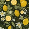Leinwand Lemons Dark 40 x 50 cm