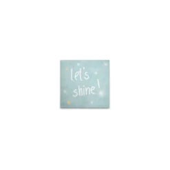 Leinwand Let's Shine II 30 x 30 cm