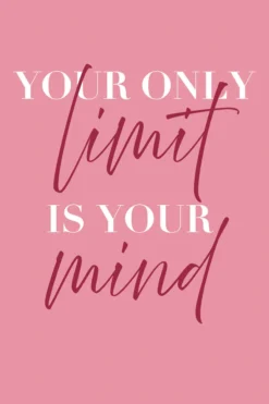 Leinwand Limit Mind 30 x 45 cm