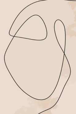 Leinwand Lines II 30 x 45 cm