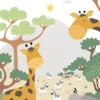 Leinwand Little Safari 30 x 45 cm