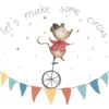 Leinwand Make Circus II 30 x 30 cm