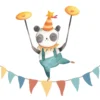 Leinwand Make Circus I 30 x 30 cm