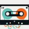 Leinwand Mixtape 45 x 30 cm