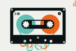 Leinwand Mixtape 45 x 30 cm
