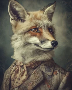 Leinwand Mr.Fox 40 x 50 cm