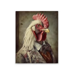 Leinwand Mr.Rooster 40 x 50 cm