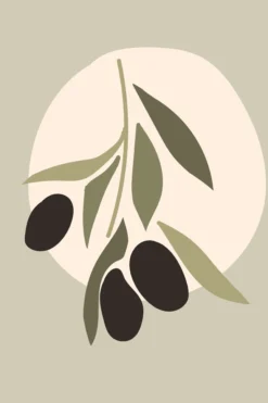 Leinwand Olive I 30 x 45 cm