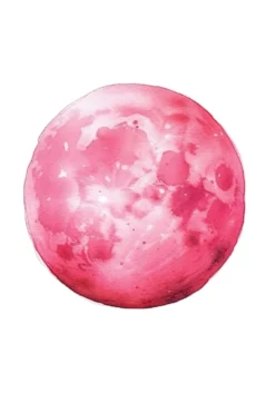 Leinwand Pink Moon 30 x 45 cm